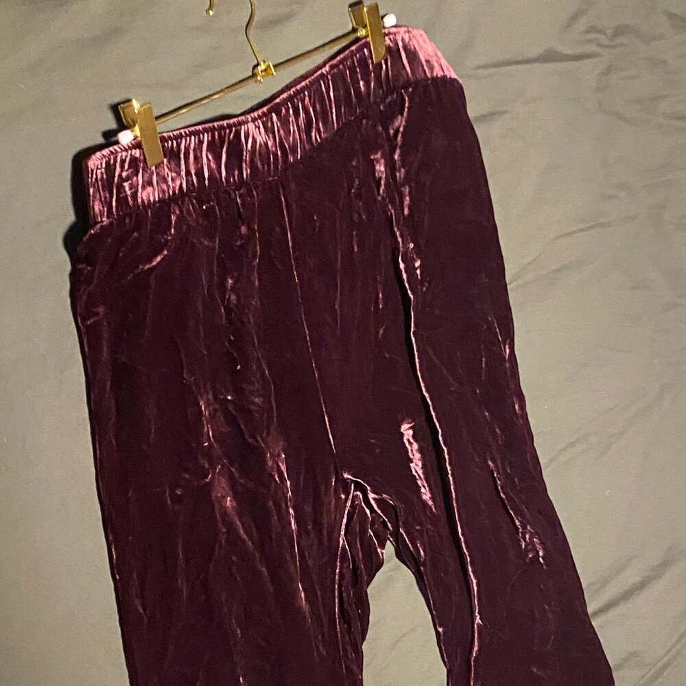 Johnny Was Ravi Wide Leg Velvet Pant XXL - Picture 3 of 14